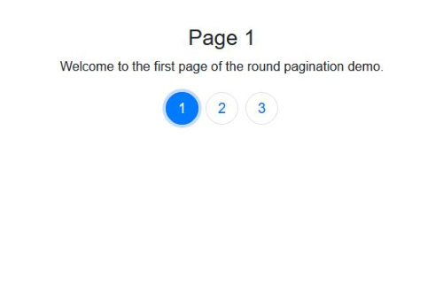 Round Pagenation