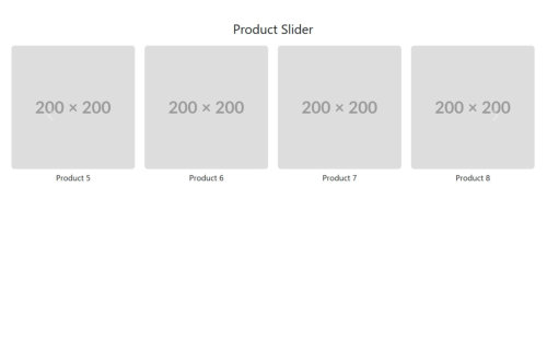 Product Slider